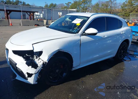 2020 Alfa Romeo Stelvio Ti Awd z USA, uszkodzony, nr VIN ZASPAKBNXL7C91996